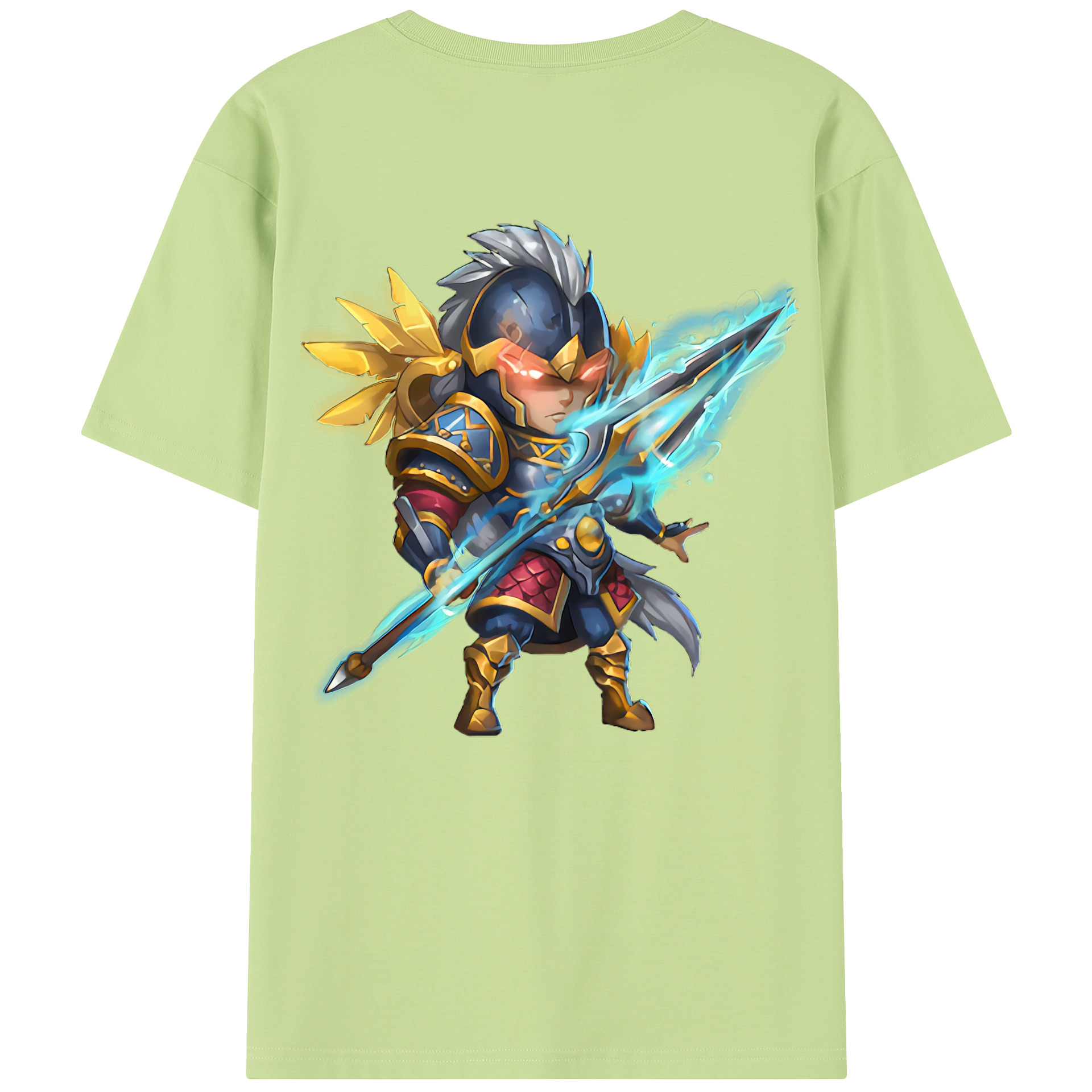 リーグ・オブ・レジェンド League of Legends LOL 綿100％半袖Tシャツ（背面プリント）